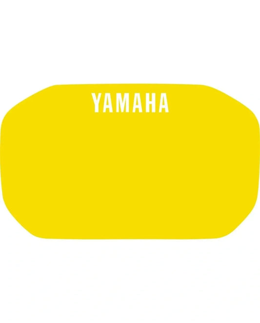 *NEW ITEM* Headlight Fairing Decal - Yellow/White YAMAHA logo (HD quality with protective laminate) - XT600Z XT600