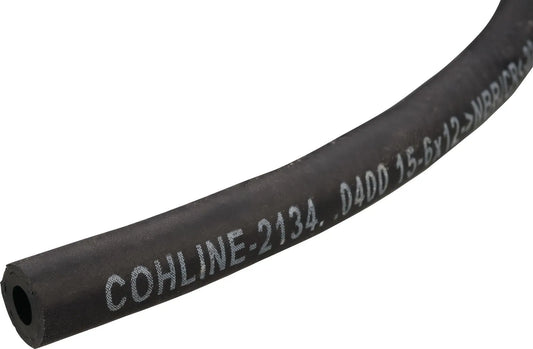 Ultra-HD Fuel Line - (diameter 6/12 mm, pre-cut 50 cm length) - 3 Ply Rubber/Textile) - XT500 TT500 SR500 Universal