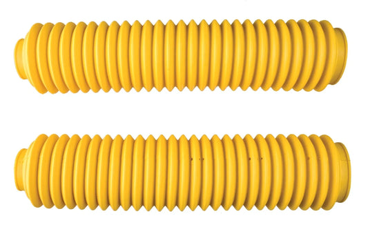Yellow Fork Gaiters - Pair (38-41 mm Inner Fork) 58-62 mm Outer Fork - TT600 XT600/Z/E/K XTZ660 XTZ750