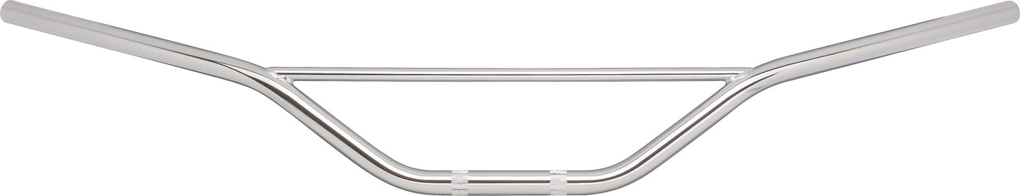 Replica Handlebar - Chrome Plated ('high and wide') - XT500 TT500 Universal