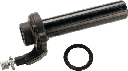 Throttle Grip - for 1 (Push + Pull Cable) - Large Stroke (56 mm at 220°) - Aluminum Housing - Universal