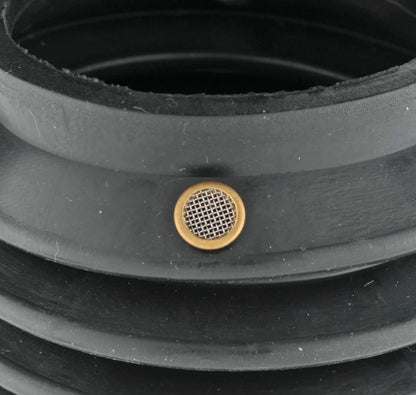 OEM Replica - Fork Boots - Black - with Mini Cleaner Inserts - XT500 '77 - '79 TT500 '77 - '78