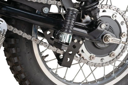 Swingarm - Lower Chain Guide - Black Coated Stainless Steel - XT500