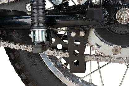 Swingarm - Lower Chain Guide - Black Coated Stainless Steel - XT500