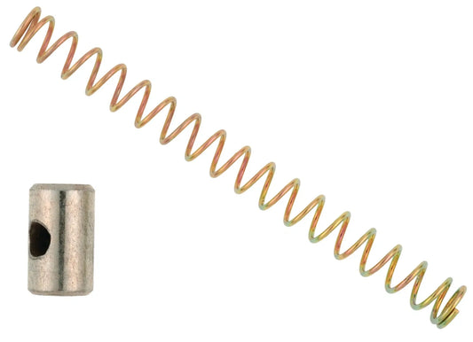 Rear Brake Adjusting Rod - Spring and Barrel - XT500 TT500 SR500