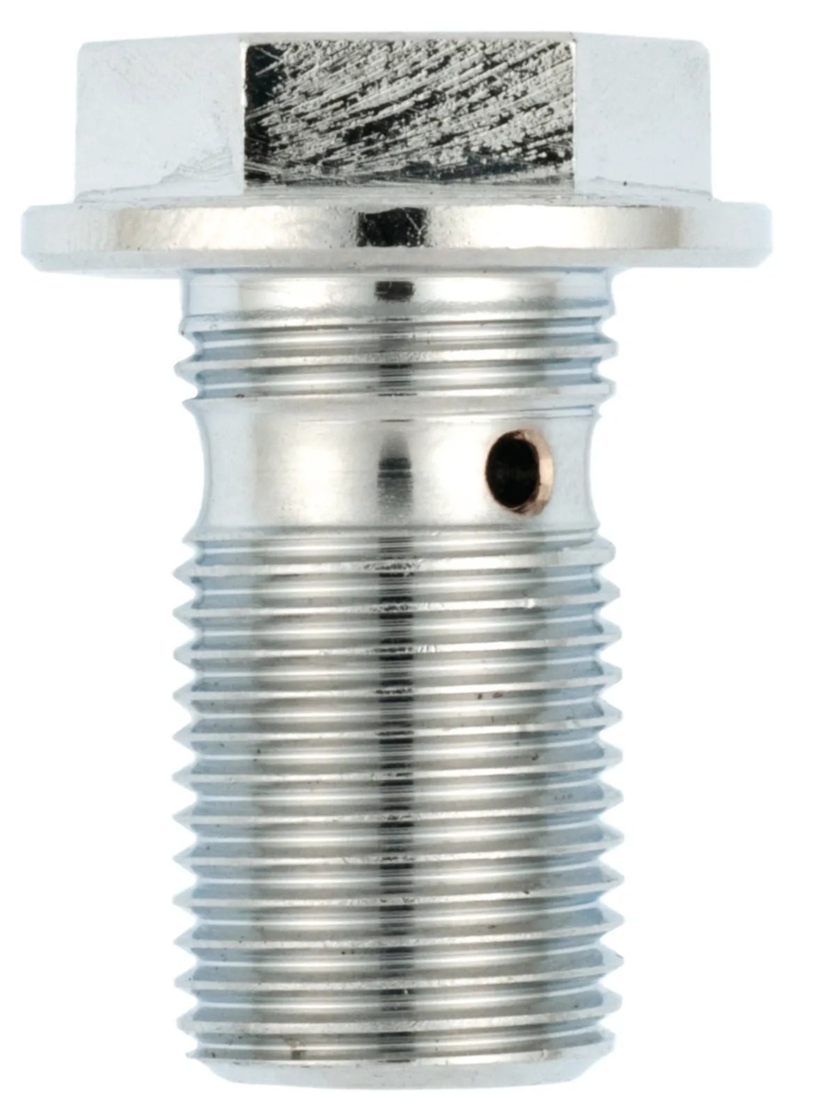 OEM YAMAHA - Banjo Bolt for Cylinder Head - for Rocker Arm Axle with Oil Line Attachment - Chrome Plated - TT500 XT500 SR500