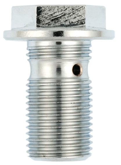 OEM YAMAHA - Banjo Bolt for Cylinder Head - for Rocker Arm Axle with Oil Line Attachment - Chrome Plated - TT500 XT500 SR500