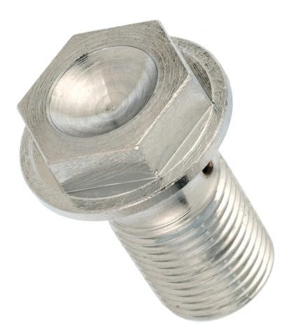 OEM YAMAHA - Banjo Bolt for Cylinder Head - for Rocker Arm Axle with Oil Line Attachment - Chrome Plated - TT500 XT500 SR500