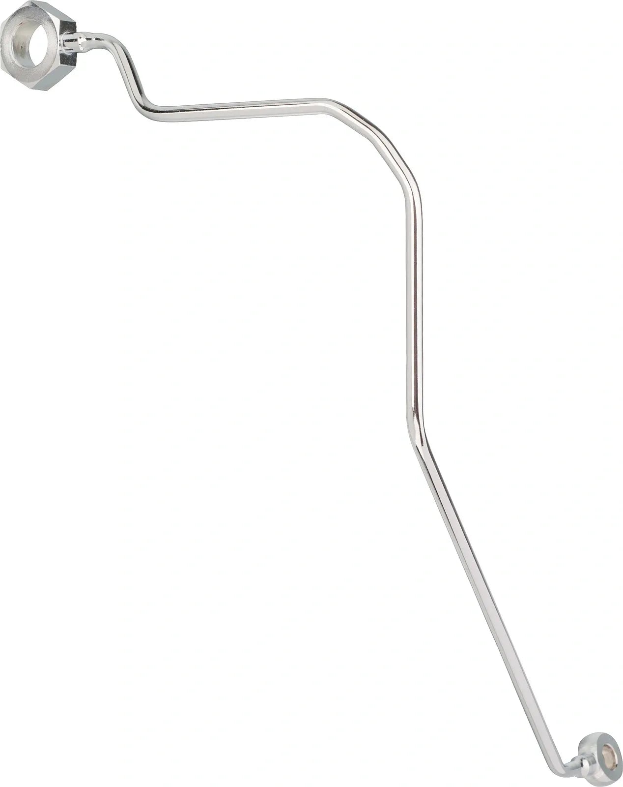 OEM YAMAHA - Oil Line - Engine to Exhaust Valve - Chrome Plated - SR500 XT500 TT500