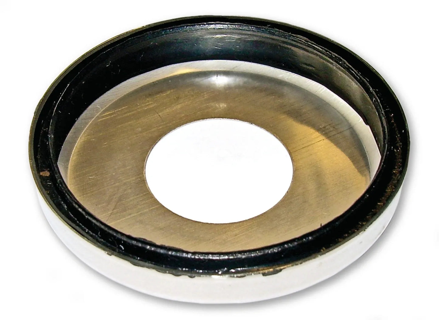 OEM YAMAHA - Cover/Dust Cover - for Steering Bearing/Top Yoke - Galvanized - XT250 SR500 XT500