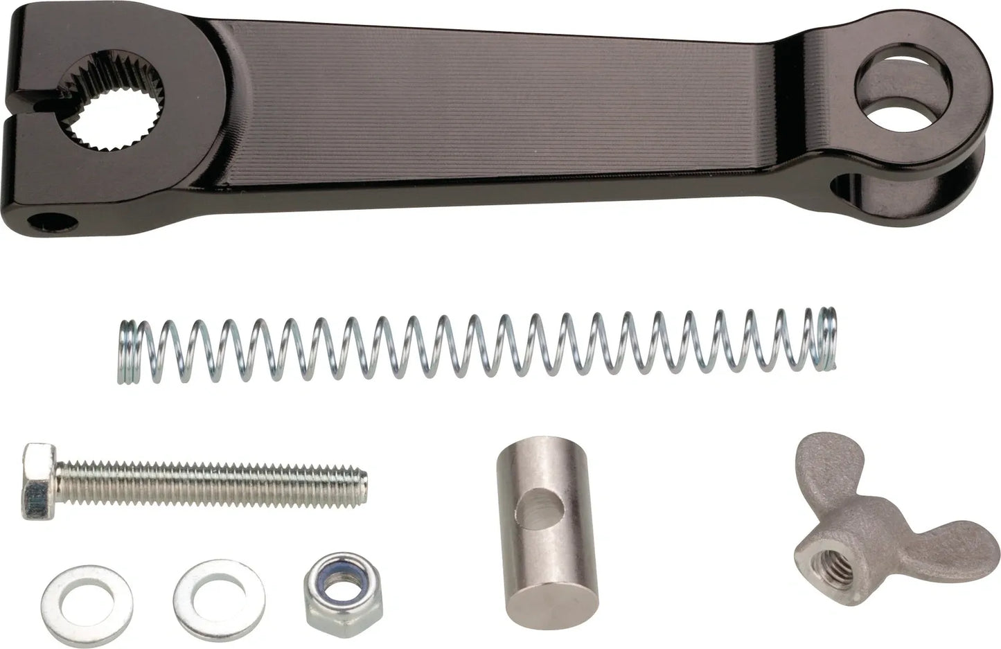 Brake Lever for Brake Anchor Plate - Rear Wheel Set - Anodized Black Aluminum - XT500 TT500