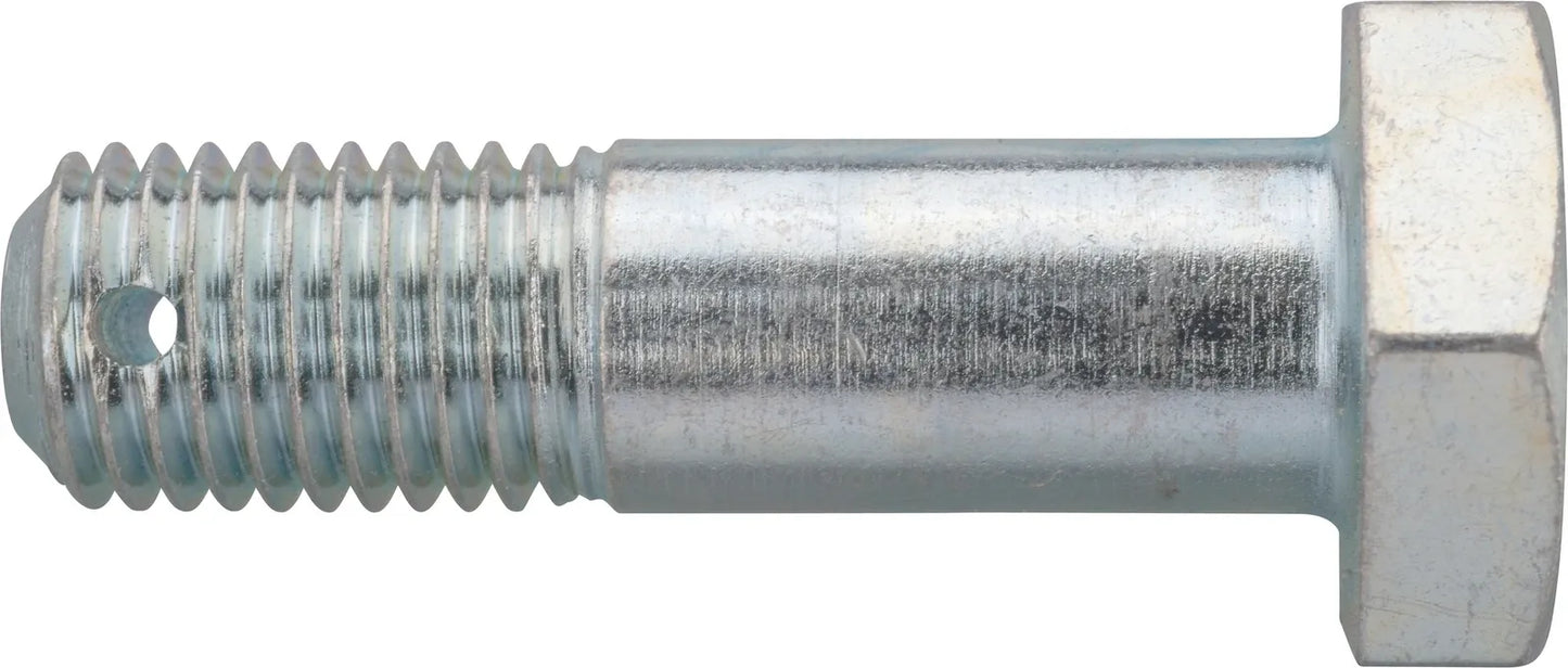 OEM YAMAHA - Bolt for Side Stand - M10 x 1.25 35 mm, Chrome Plated with Hole for Cotter Pin - TT500-'78 XT500