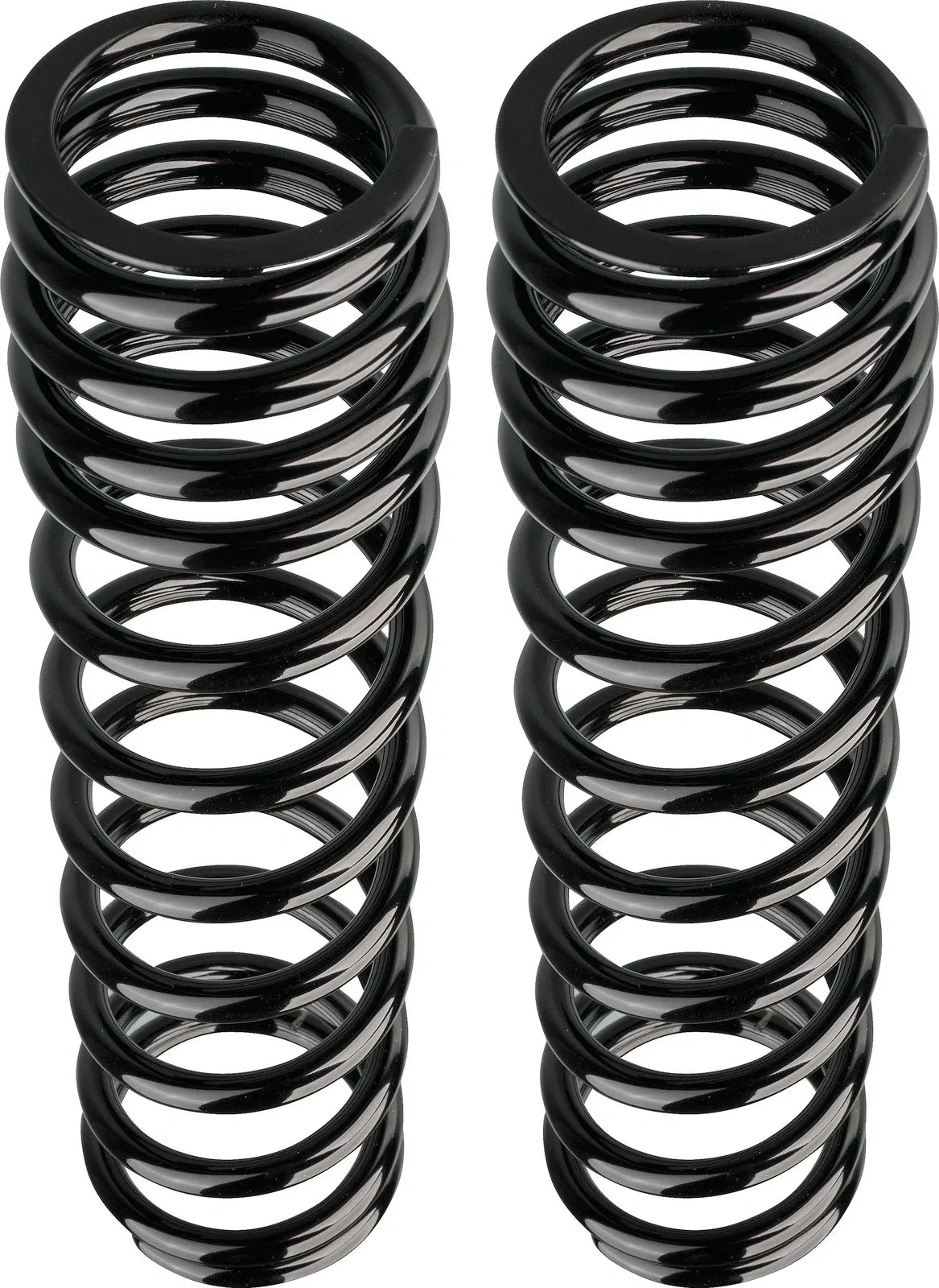Replica Spring Set - for Rear Shocks - 1 pair - Black - Made by Eibach/USA - TT500 XT500