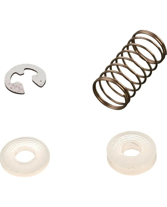 Jet Needle Small Parts Set - 4-Piece (Spring, Plastic Discs, Clip) - suitable for Mikuni VM34SS Carburetor - SR500