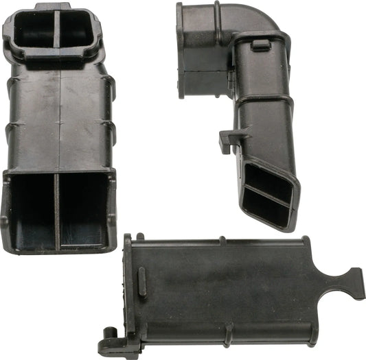 Air Filter Box - Intake Rubber/Snorkel Set - 3 Piece - Original Replica - XT500 TT500