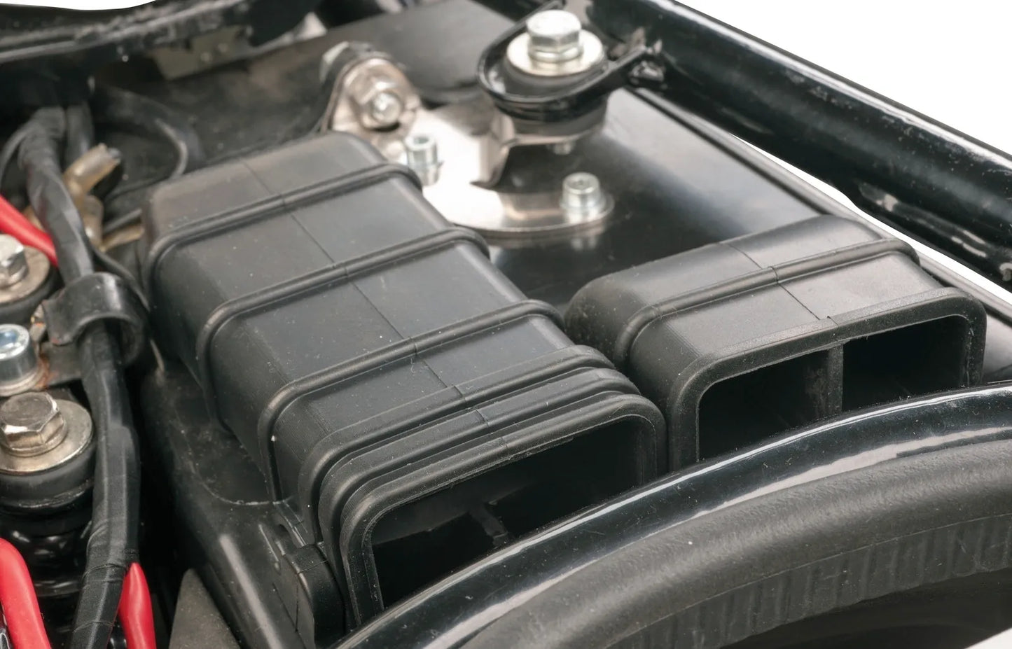 Air Filter Box - Intake Rubber/Snorkel Set - 3 Piece - Original Replica - XT500 TT500