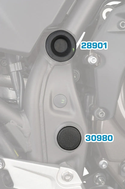 OEM YAMAHA - Upper Frame Rubber Cover/Cap - Ténéré T700
