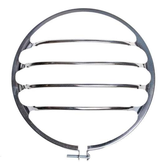Paris-Dakar Headlight Protector - Chrome - XT500 Universal