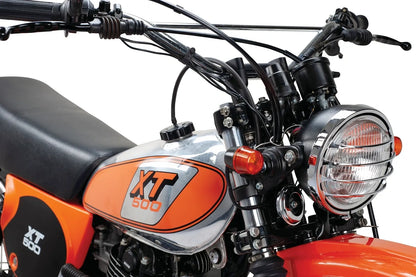 Paris-Dakar Headlight Protector - Chrome - XT500 Universal