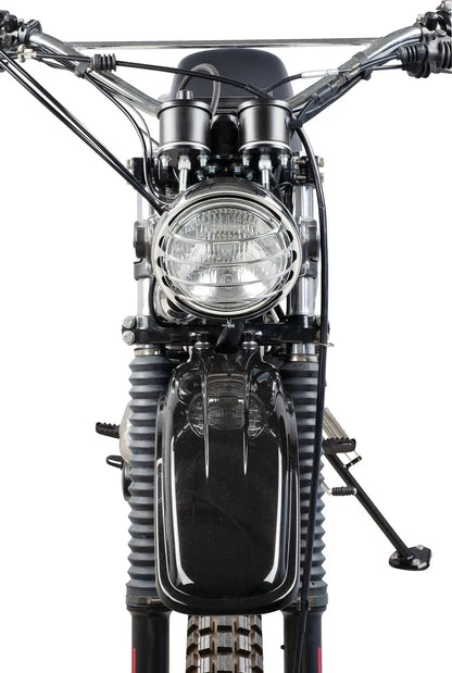 Paris-Dakar Headlight Protector - Chrome - XT500 Universal