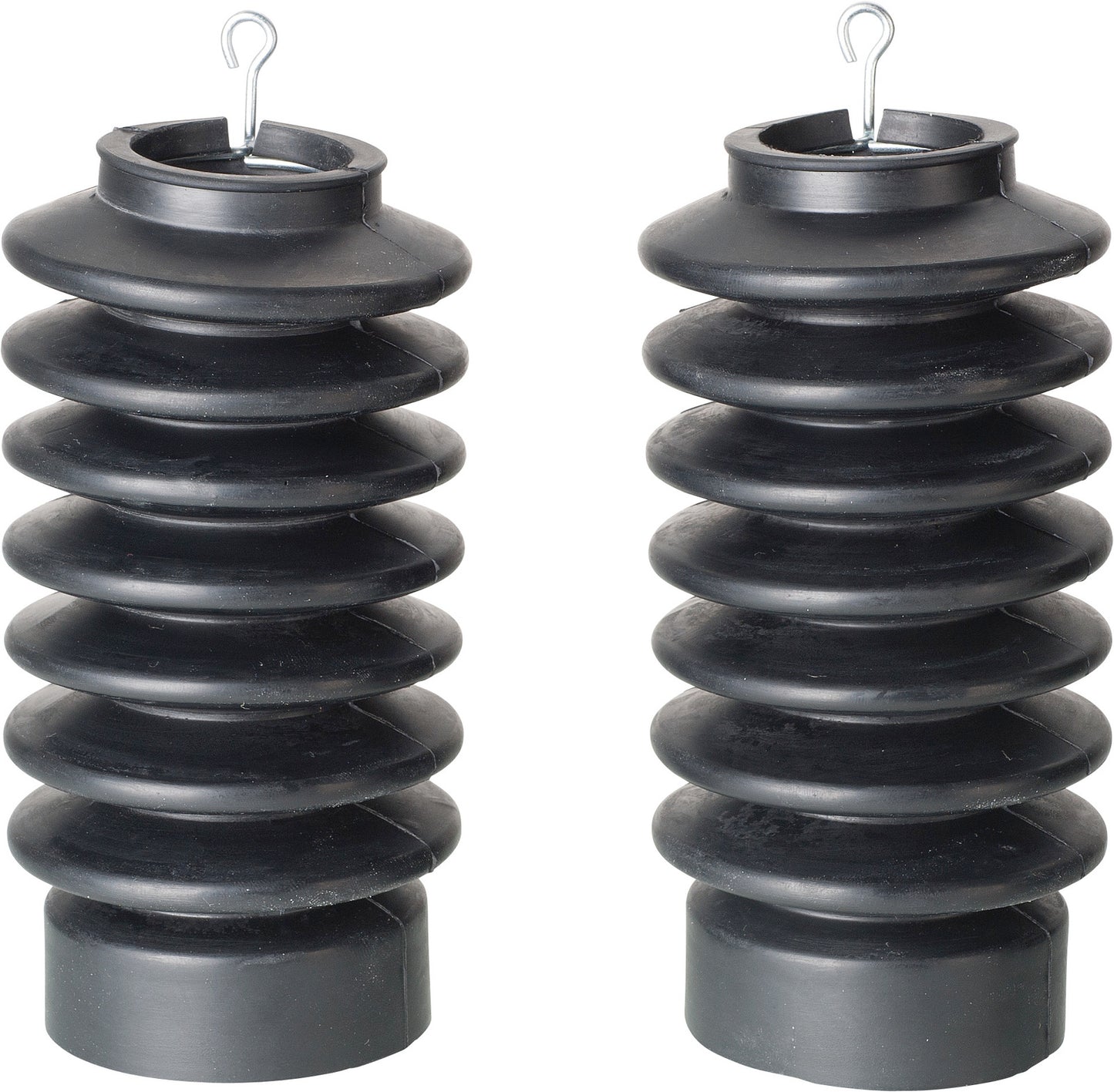 Front Fork Gaiters - 'D-Track' - Black, 1 Pair - SR500 SR400