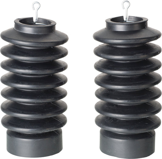 Front Fork Gaiters - 'D-Track' - Black, 1 Pair - SR500 SR400