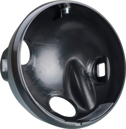 Headlight Housing - Black Hardened Plastic - XT500 TT500