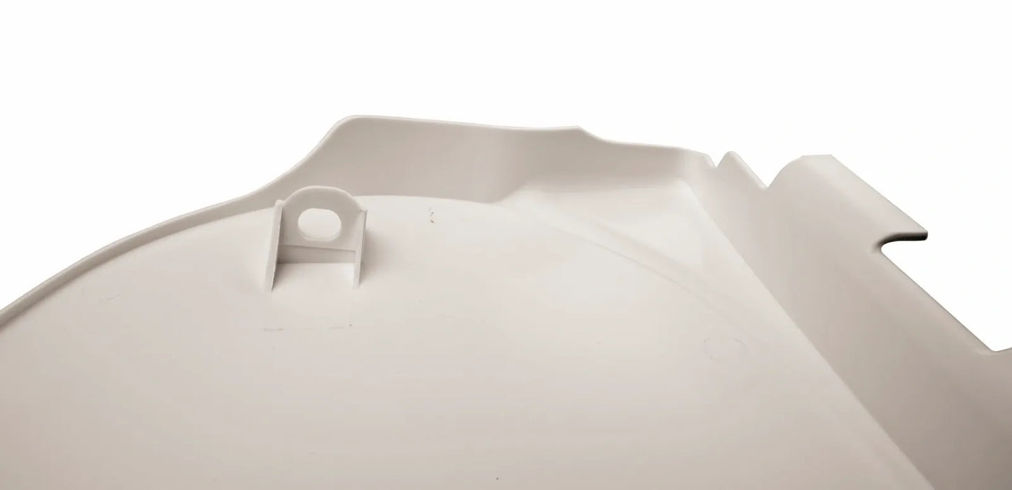 Replica Clean White Side Cover - Right - XT500 up to '79, TT500 '76
