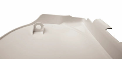 Replica Clean White Side Cover - Right - XT500 up to '79, TT500 '76