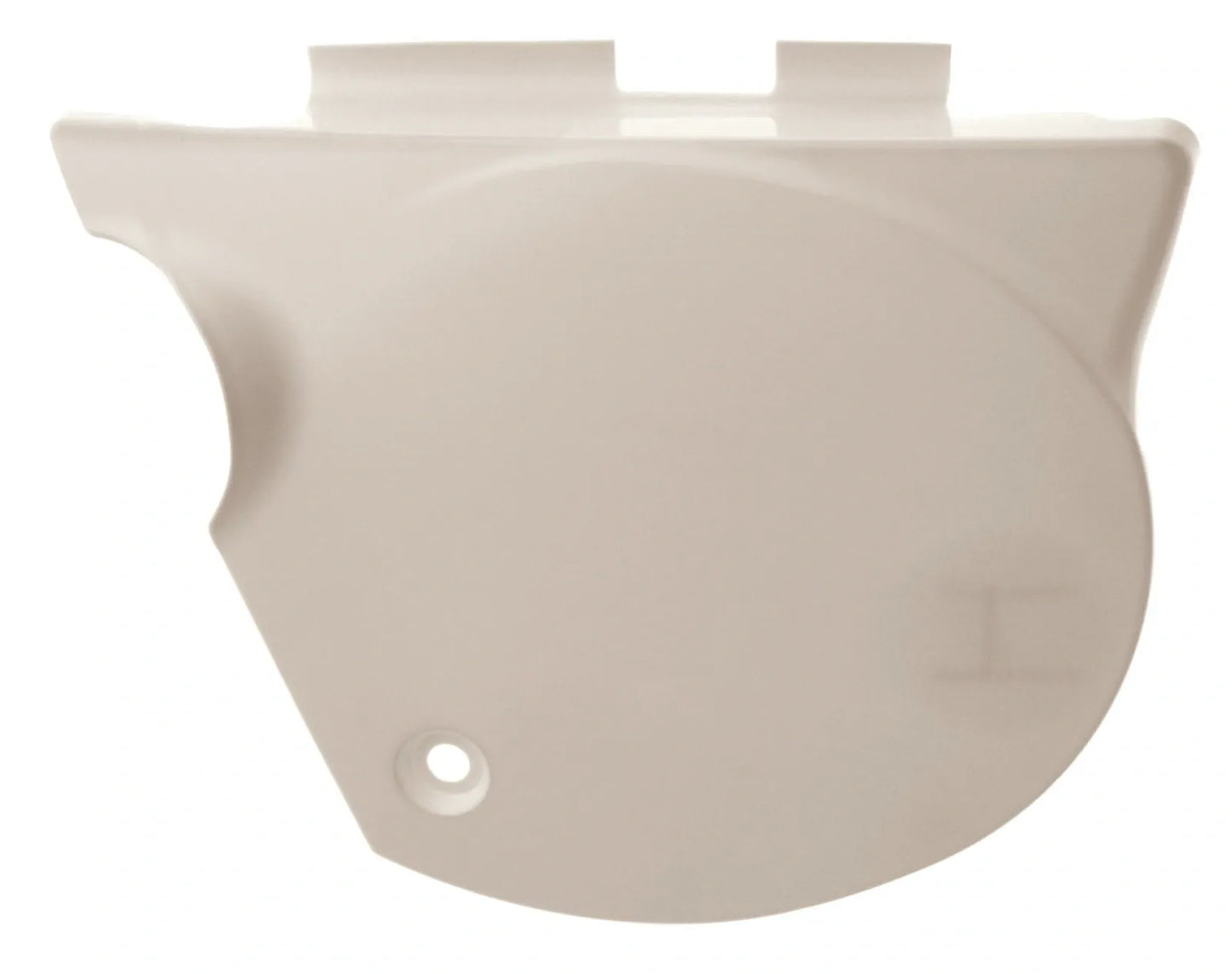 Replica Clean White Side Cover - Right - XT500 up to '79, TT500 '76
