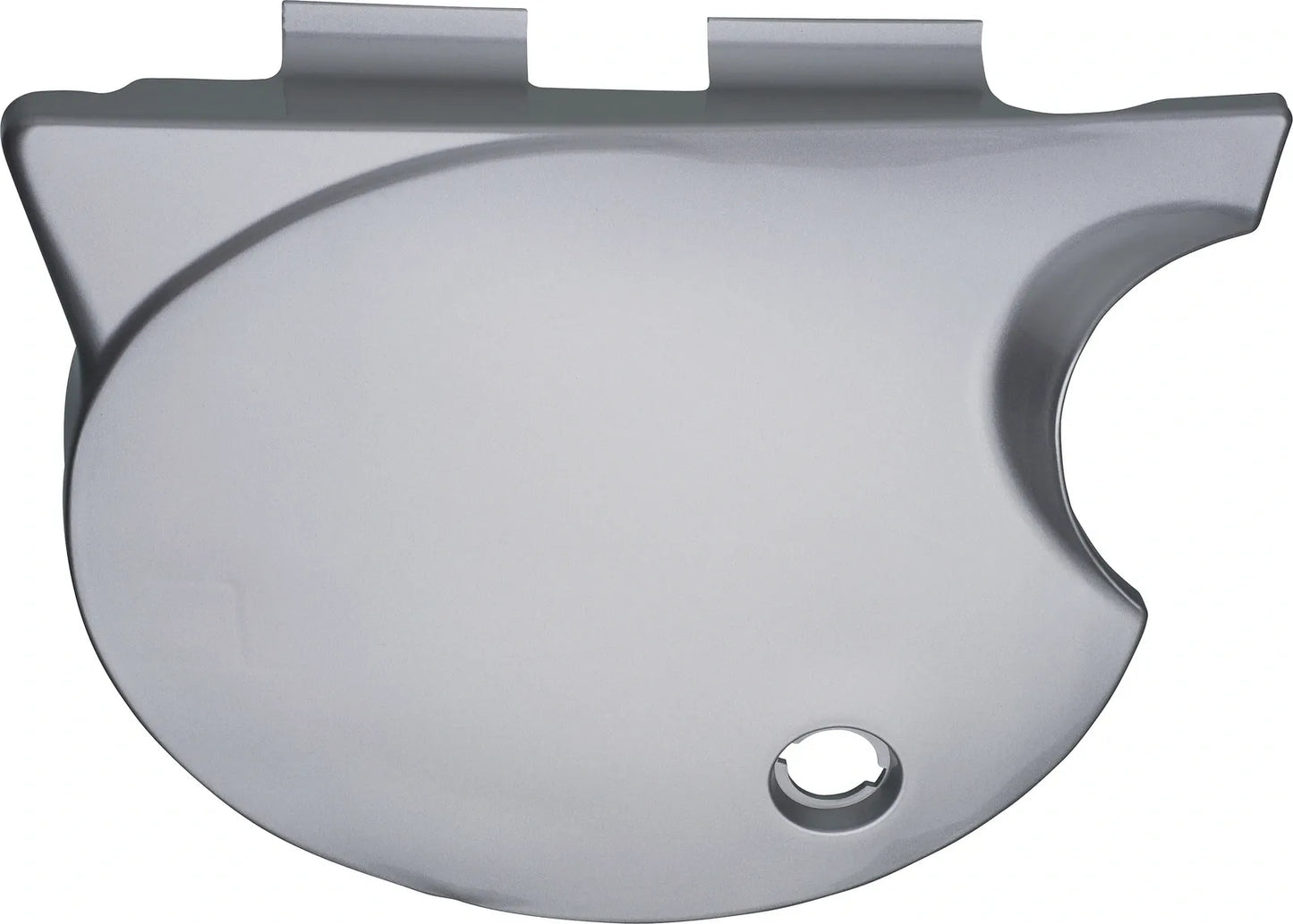 Replica Crystal Silver Side Cover - Left - XT500
