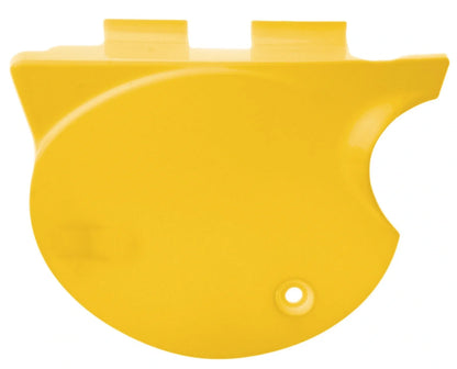 Replica Competition Yellow Side Cover - Left - XT500 up to '79, TT500 up to '78