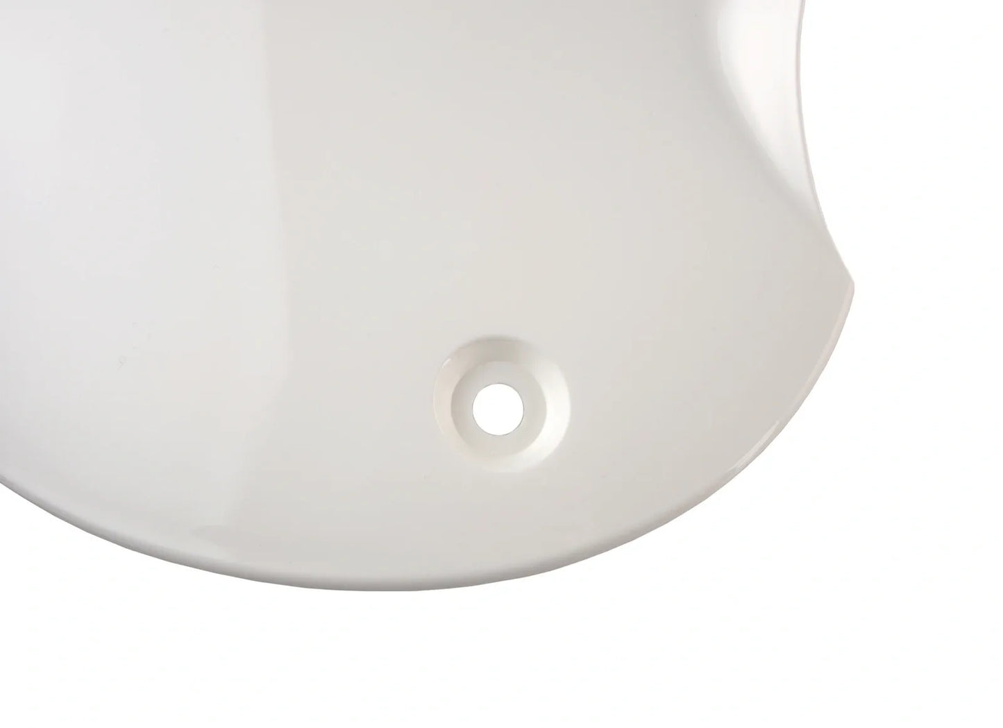 Replica Clean White Side Cover - Left - TT500 '76 XT500 up to '79