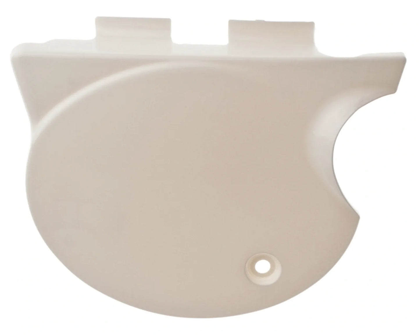 Replica Clean White Side Cover - Left - TT500 '76 XT500 up to '79