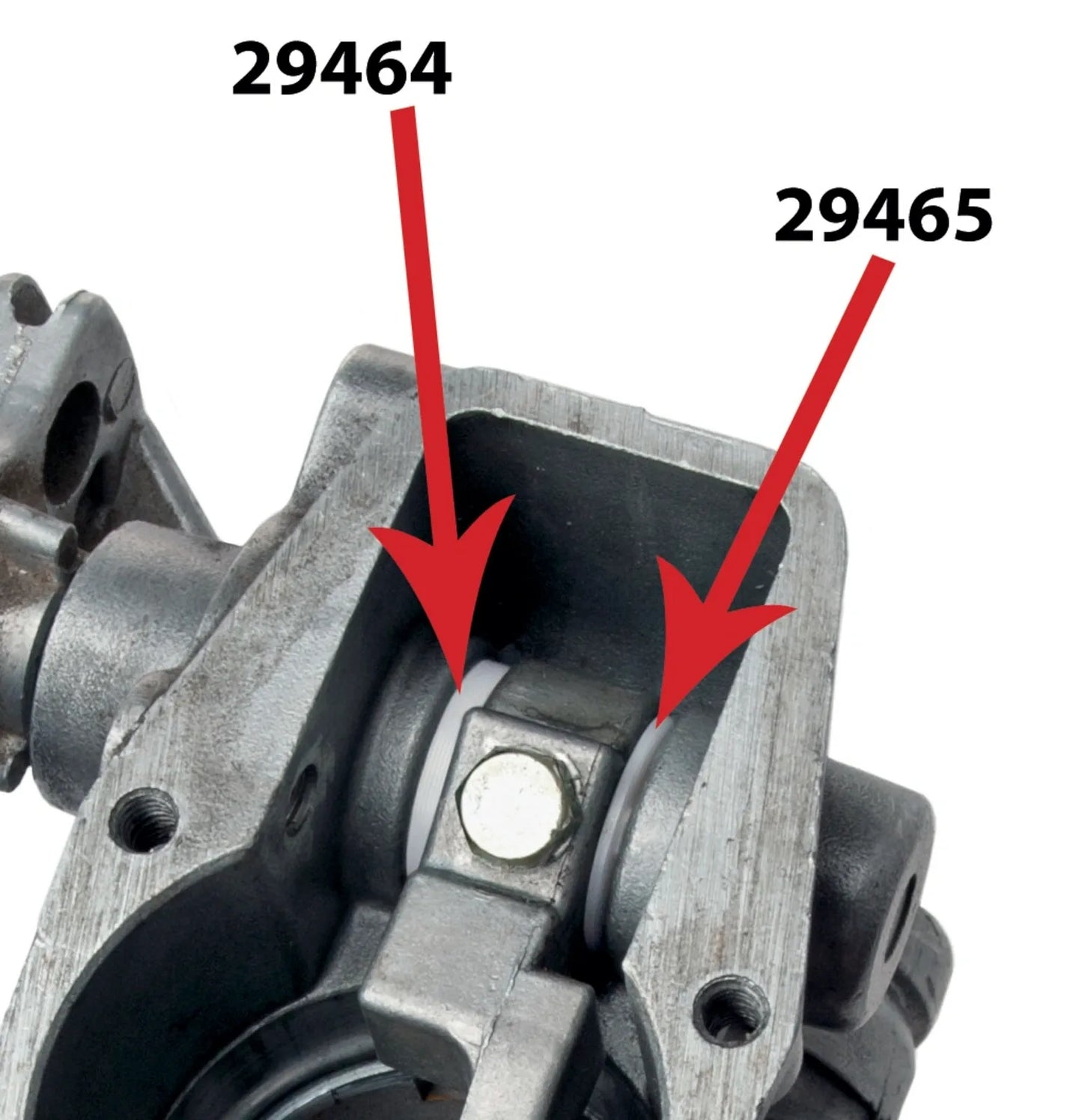 Plastic Spacer - 2.3mm - Shaft Throttle Lever - TT500 SR500 XT500