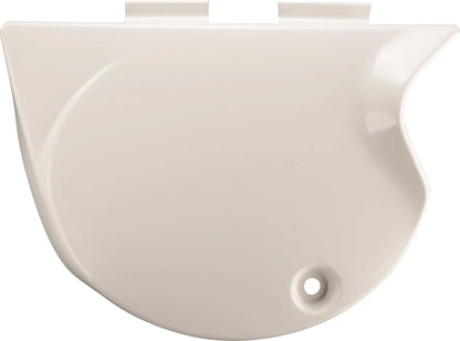 Replica Clean White Side Cover - Left - XT500 '80 and newer, TT500 '79 and newer
