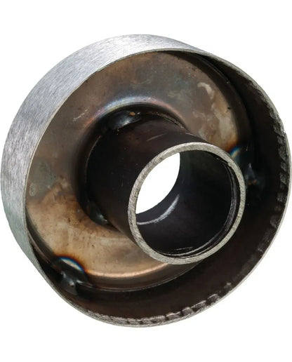 *NEW ITEM* Replica End Cap (Raw Steel) - for welding/repairs and re-baffling - OEM Silencer End Cap - TT500 XT500