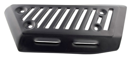 Heat Shield - for Expansion Chamber/Long, Black - XT500 '76