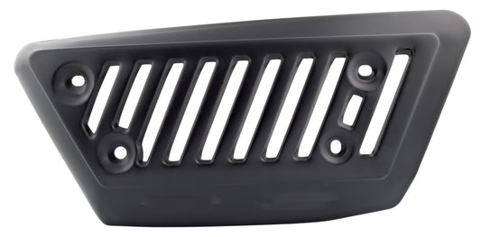 Heat Shield - for Expansion Chamber/Long, Black - XT500 '76