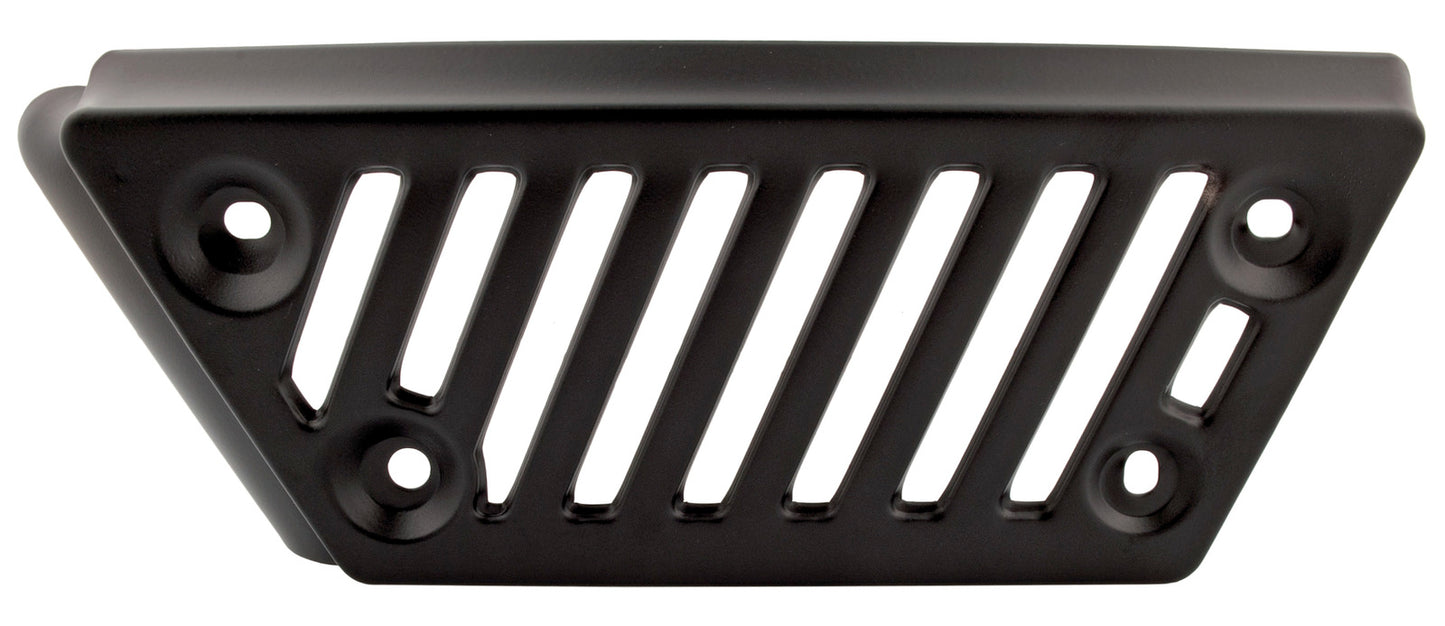 Heat Shield - for Expansion Chamber/Long, Black - TT500 '76