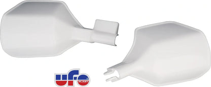 Vintage Hand Guards - for Disc Brake - White, 1 Pair LH/RH - XT500 XT600 XT550 XT250 XTZ TT500 TT600 XT350 Universal