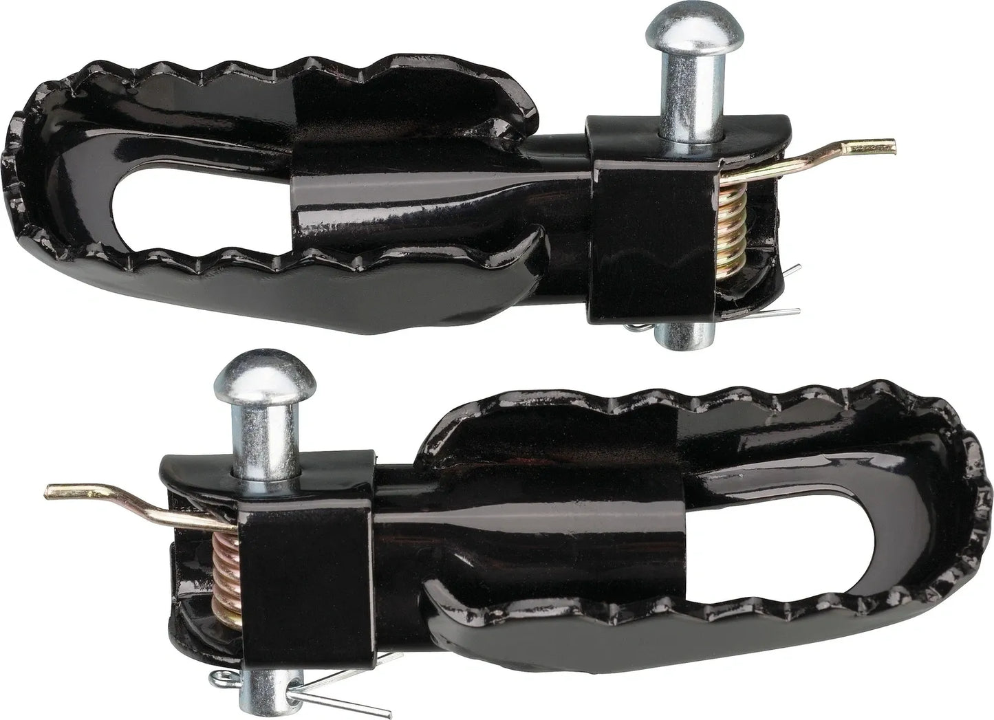 Toothed Foot Pegs, (bore 8 mm, 1 pair) - XT250 XT550 TT600 XT600