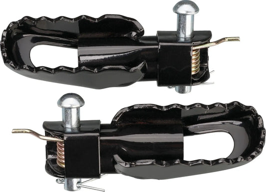 Toothed Foot Pegs, (bore 8 mm, 1 pair) - XT250 XT550 TT600 XT600