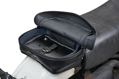 Replica Tail/Tool Bag, Double-layered Leatherette, 2-way zip, Aluminum Base Plate - Universal