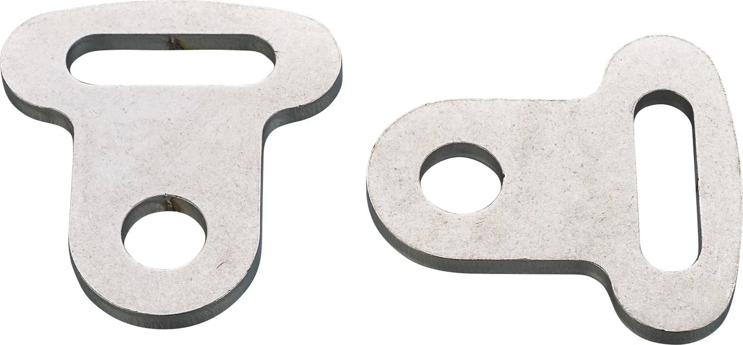 *NEW ITEM* Luggage Retaining Plate - Stainless Steel - SR500 XT500 TT500 Universal