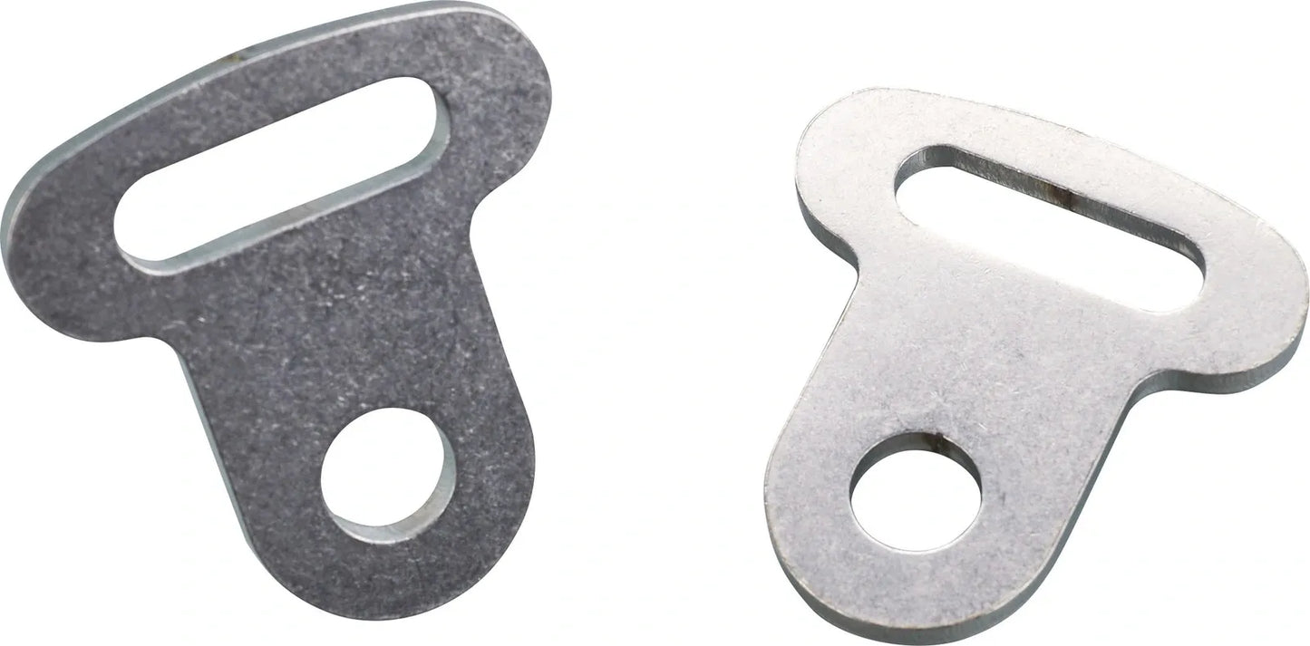 *NEW ITEM* Luggage Retaining Plate - Stainless Steel - SR500 XT500 TT500 Universal