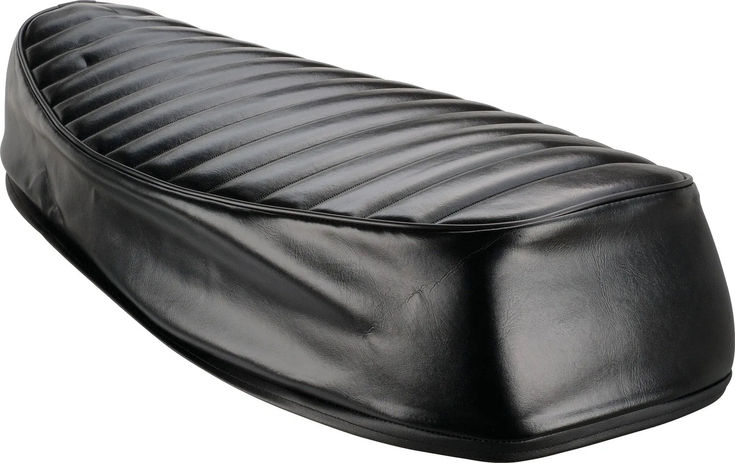 KEDO Seat Cover, Ribbed/Black (OEM Replica), without Lettering - SR500