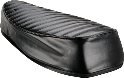 KEDO Seat Cover, Ribbed/Black (OEM Replica), without Lettering - SR500