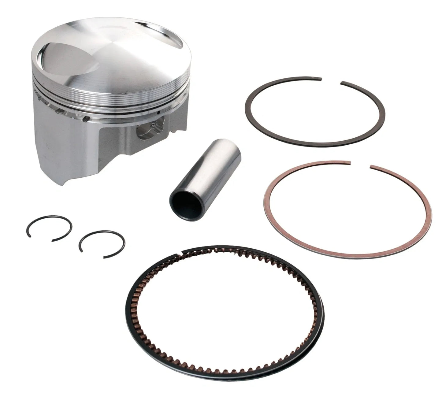 WISECO 10:1 Piston Kit - Complete Set - 87.00mm (STD) - SR500 XT500 TT500