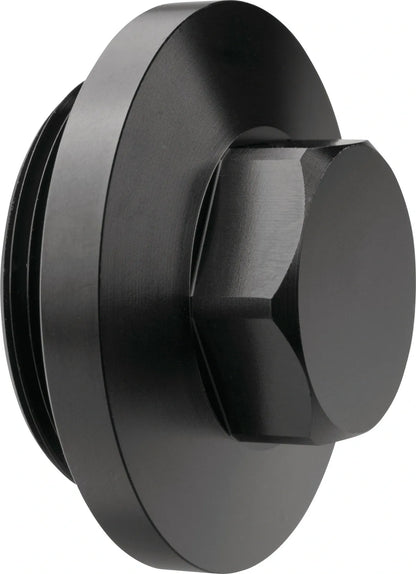 Ignition Inspection Cover - Black Anodized Aluminum - XT500 TT500